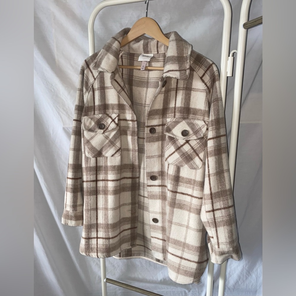 Thick flannel jacket
